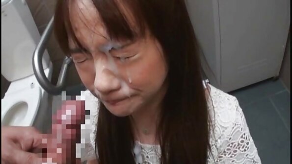 बंधनकारक जपानी मुलगी एक dildo सह fucked